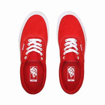 Damske Skate Obuv Vans Suede Era Pro Červené/Biele VA27NFJOR